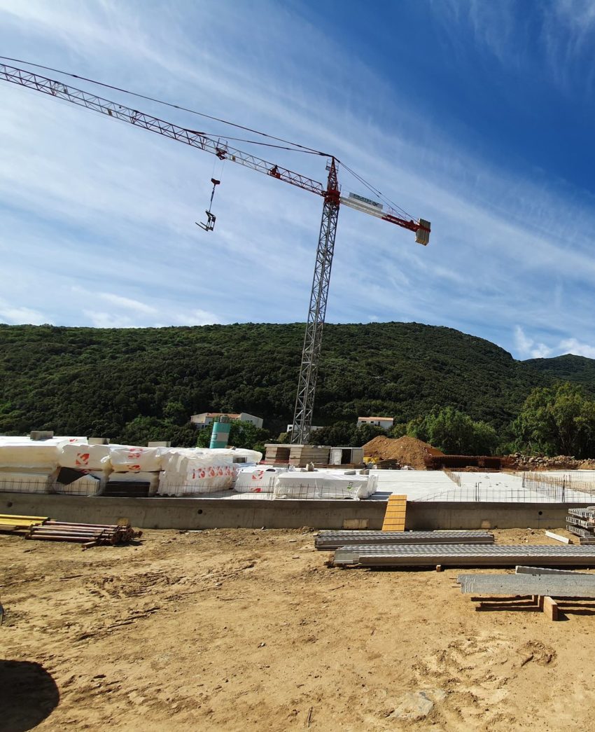 Construction de l'école